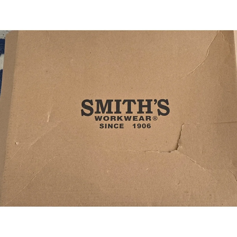 Smiths Workwear Mens Black High Top Hiking Waterproof Boots‎ Size 9.5